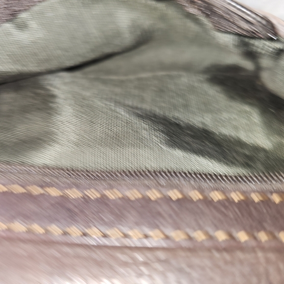 Brown Leather Trifold Wallet with Card Slots Cash Pockets and Checkbook Flap - Picture 5 of 6